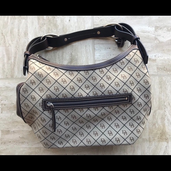 Dooney Bourke DB Logo Monogram Shoulder Bag - Picture 1 of 8